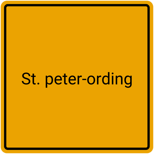 Meldebestätigung St. Peter-Ording